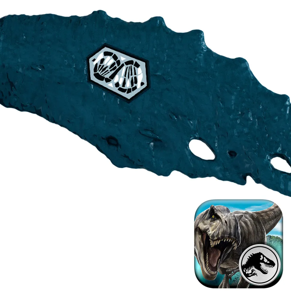 Mattel Jurassic World Survival Figura Dinosaurio Brachauchenius Rugido Salvaje con Ataque Devorador y Sonidos