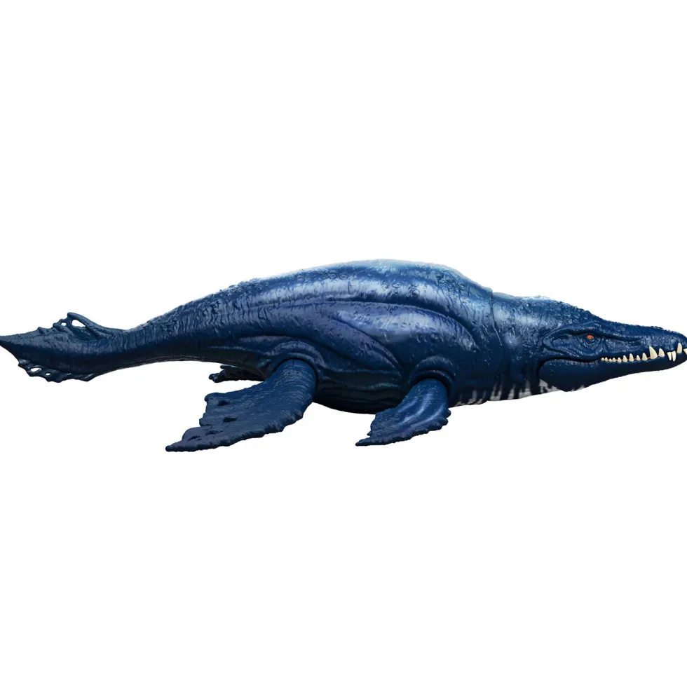 Mattel Jurassic World Survival Figura Dinosaurio Brachauchenius Rugido Salvaje con Ataque Devorador y Sonidos