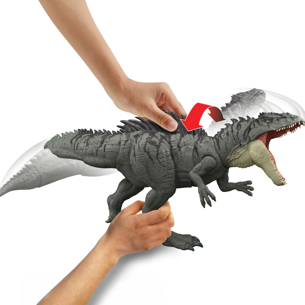 Mattel Jurassic World Survival Figura Giganotosaurus Mordisco Colosal