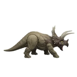 Mattel Jurassic World Survival Figura Triceratops Rugido Salvaje