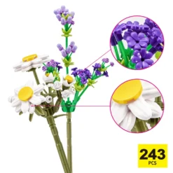 MAX Bricks Flowers Cápsula con Bloques de Construcción de Flores Varios Modelos