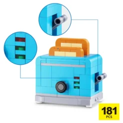 MAX Build More Premium Cápsula con Bloques de Construcción Hogar Varios Modelos