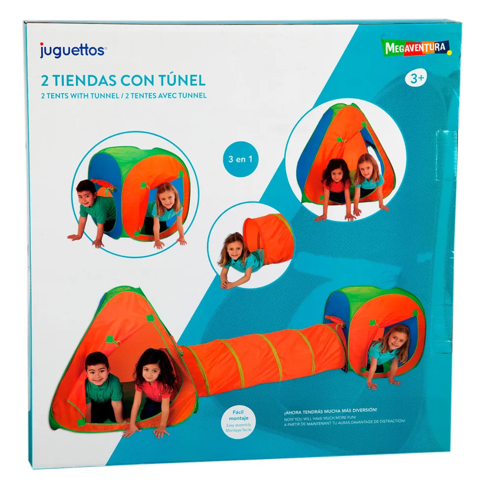 Megaventura 2 Tiendas con Túnel