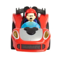 Mickey Coche de Carreras Piloto Veloz y Brillante