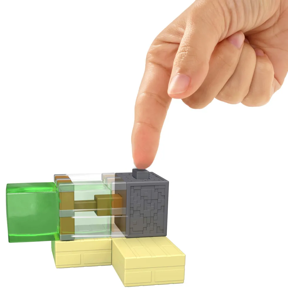 Minecraft Conjunto Coleccionable de Figura y Mecanismo Redstone Charged con Accesorios Varios Modelos