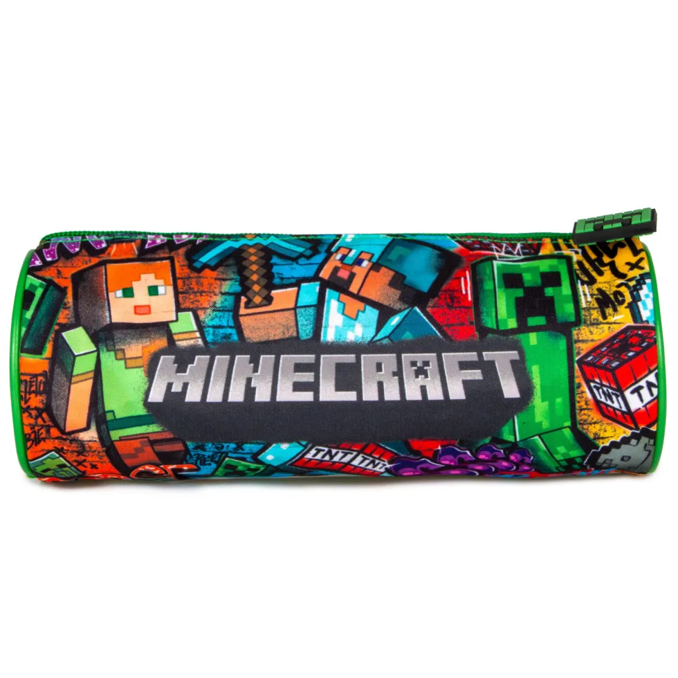 Minecraft Estuche Redondo