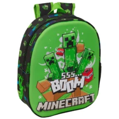 Minecraft Mochila 3D