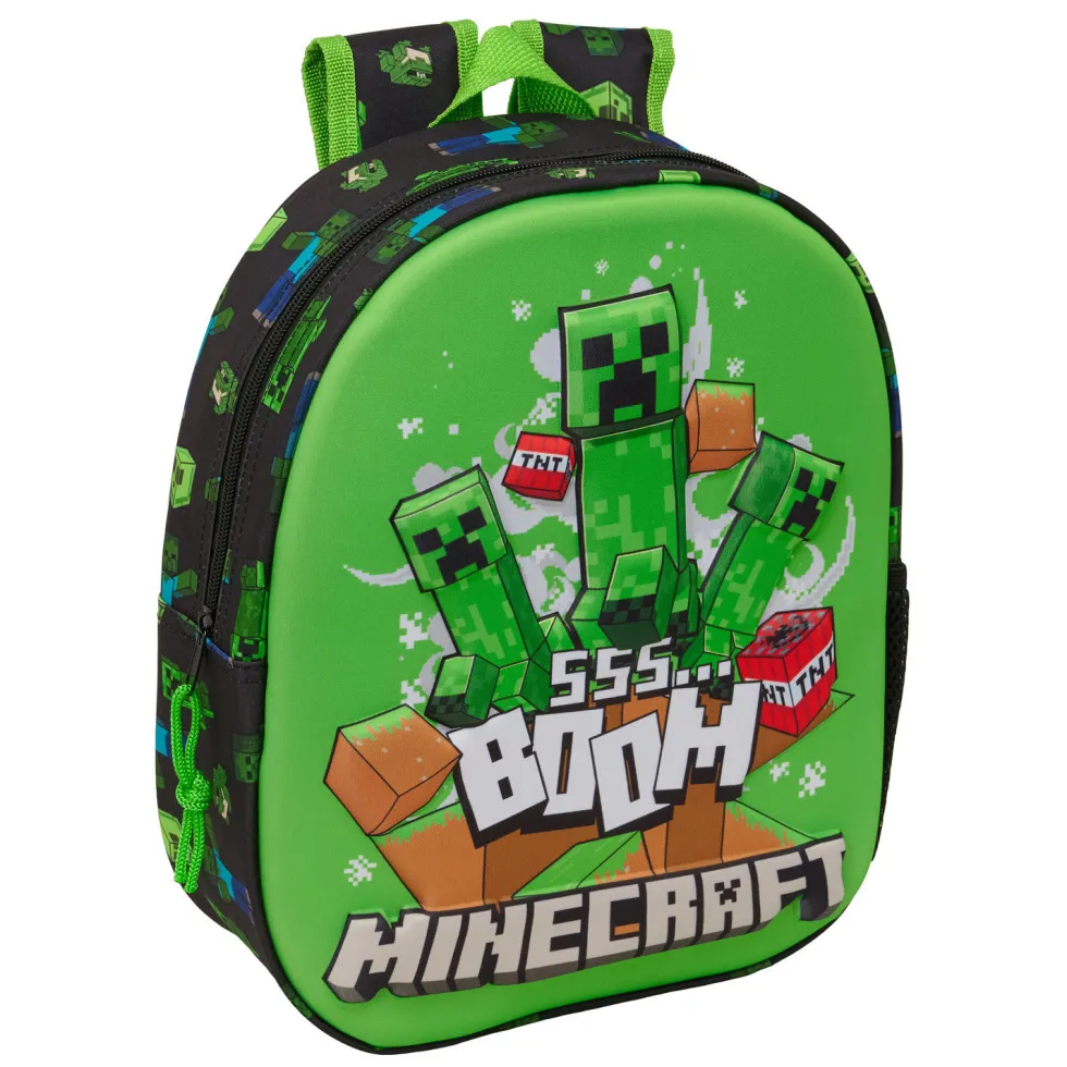 Minecraft Mochila 3D