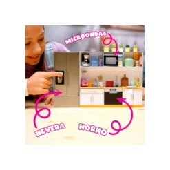 Mini World Playset Cocina con 5 Bolas