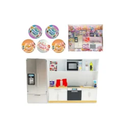 Mini World Playset Cocina con 5 Bolas