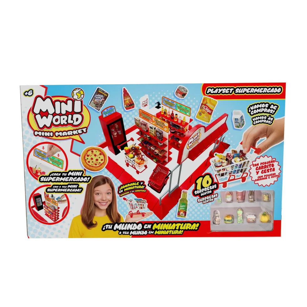 Mini World Playset Supermercado
