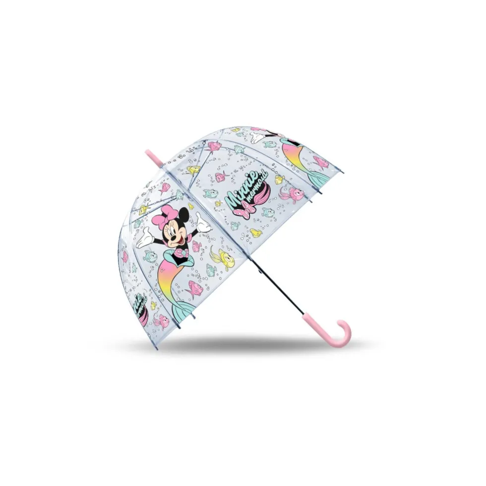 Minnie Paraguas Transparente Campana 46 cm