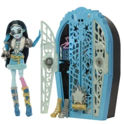 Monster High Conjunto de Juego de Frankie Stein de Skulltimate Secrets Hauntlywood Mysteries