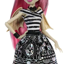 Monster High Muñeca Rochelle Goyle Boo-riginal Creeproduction con Diario, Soporte para la Muñeca y Mascota