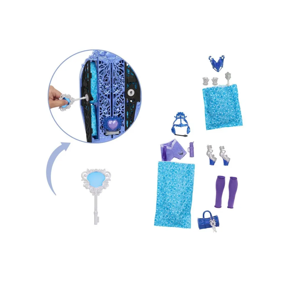 Monster High Skulltimate Secrets Muñeca Abbey Bominable y Accesorios