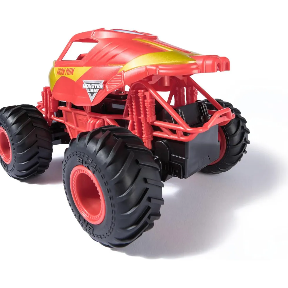 Monster Jam Coche Radiocontrol Marvel Iron Man