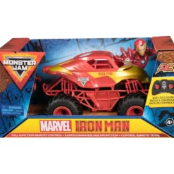 Monster Jam Coche Radiocontrol Marvel Iron Man