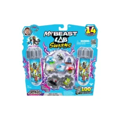 Mr. Beast Lab Swarms Pack de 14 Figuras Varios Modelos