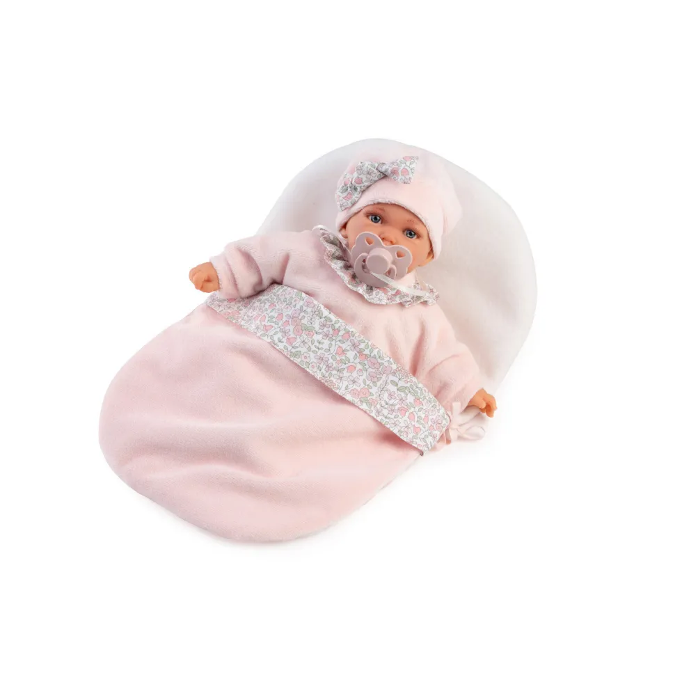 Muñecas Antonio Juan Petit con Saquito de Dormir