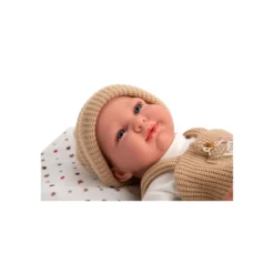 Muñecas Arias Elegance Cris Beige con Saco de Dormir