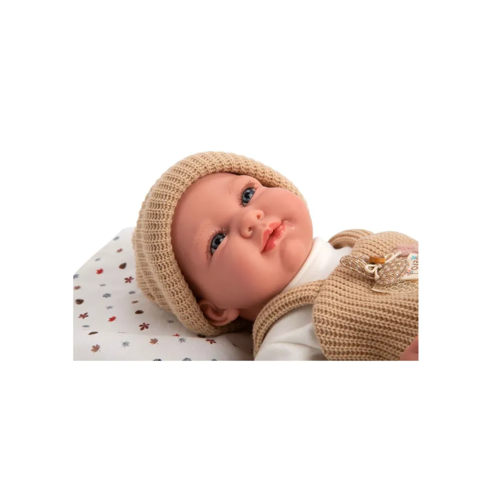 Muñecas Arias Elegance Cris Beige con Saco de Dormir