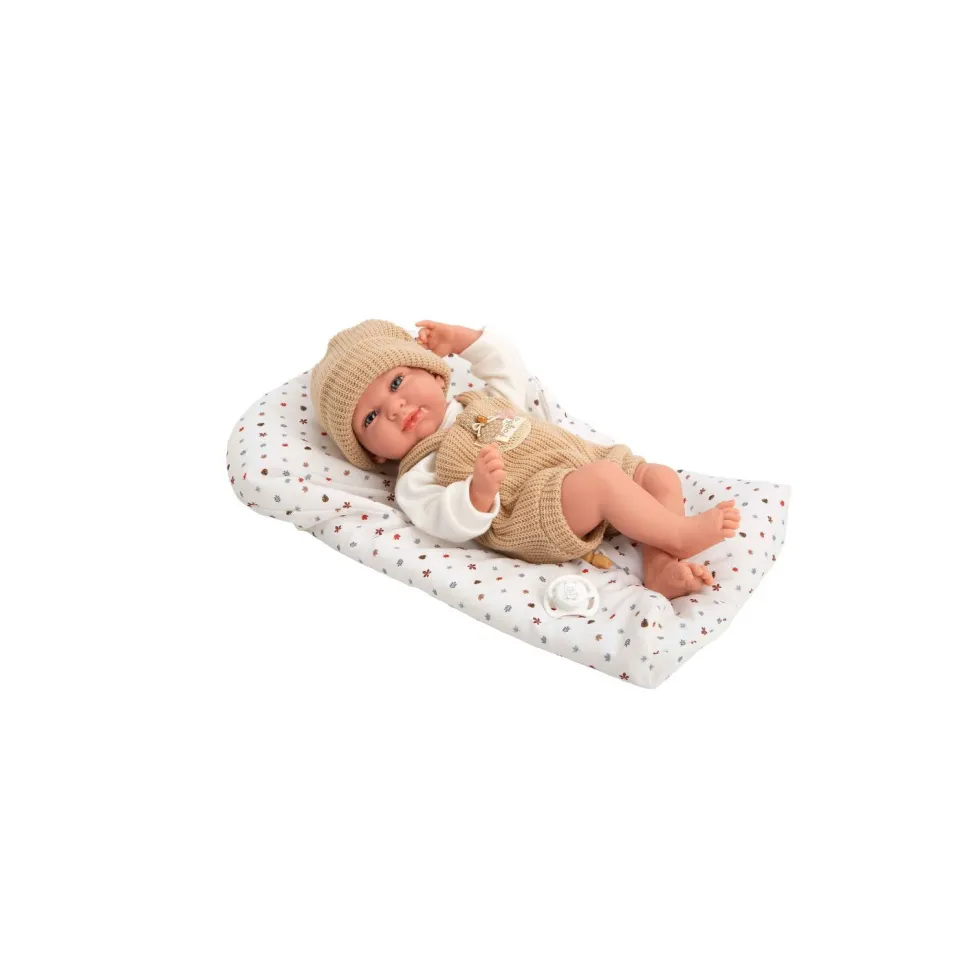 Muñecas Arias Elegance Cris Beige con Saco de Dormir