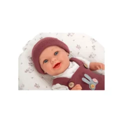 Muñecas Arias Elegance Gadi Granate con Cojín 35 cm