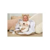 Muñecas Arias Muñeca con Peso Elegance Babyto Marrón Osito con Manta 35 cm