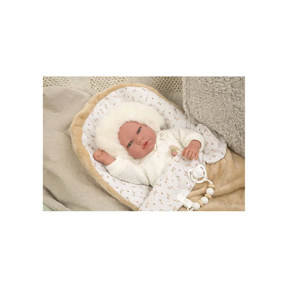 Muñecas Arias Reborn Alejandra Beige con Saco de Dormir