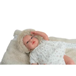 Muñecas Arias Reborn Isabella Beige con Cojín