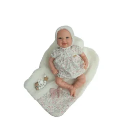 Muñecas Arias Reborn Leia con Manta 45 cm