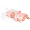 Mueñcas Arias Reborn Lucía con Cojín y Peluche 45 cm