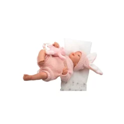 Mueñcas Arias Reborn Lucía con Cojín y Peluche 45 cm