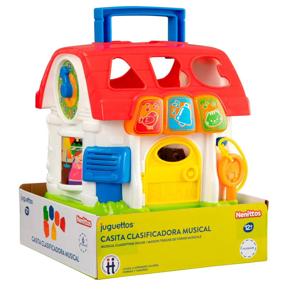 Nenittos Casita Clasificadora Musical