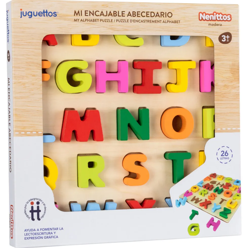 Nenittos Mi Encajable Abecedario 26 Letras