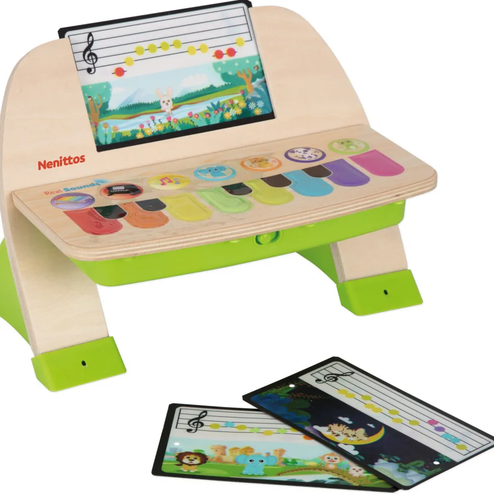 Nenittos Mi Piano Táctil de Madera