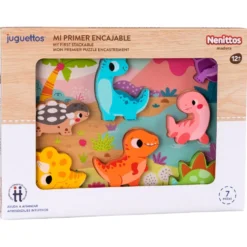 Nenittos Mi Primer Encajable Dinosaurios