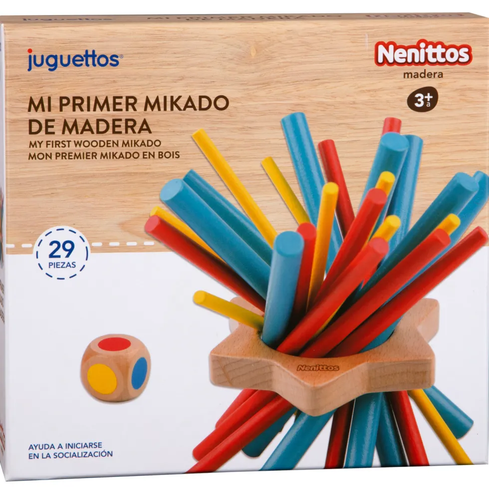 Nenittos Mi Primer Mikado de Madera