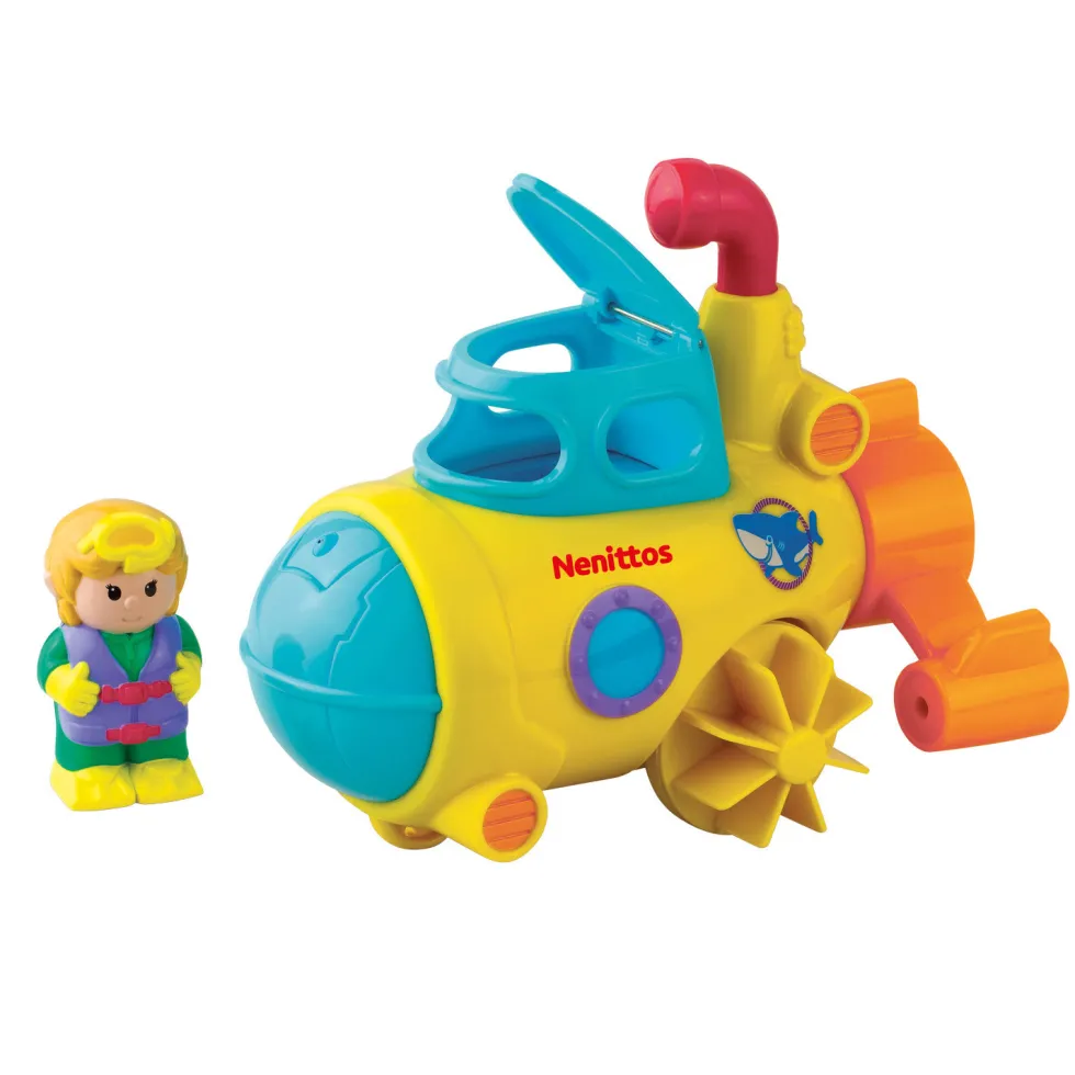 Nenittos Mi Submarino para Baño a Cuerda