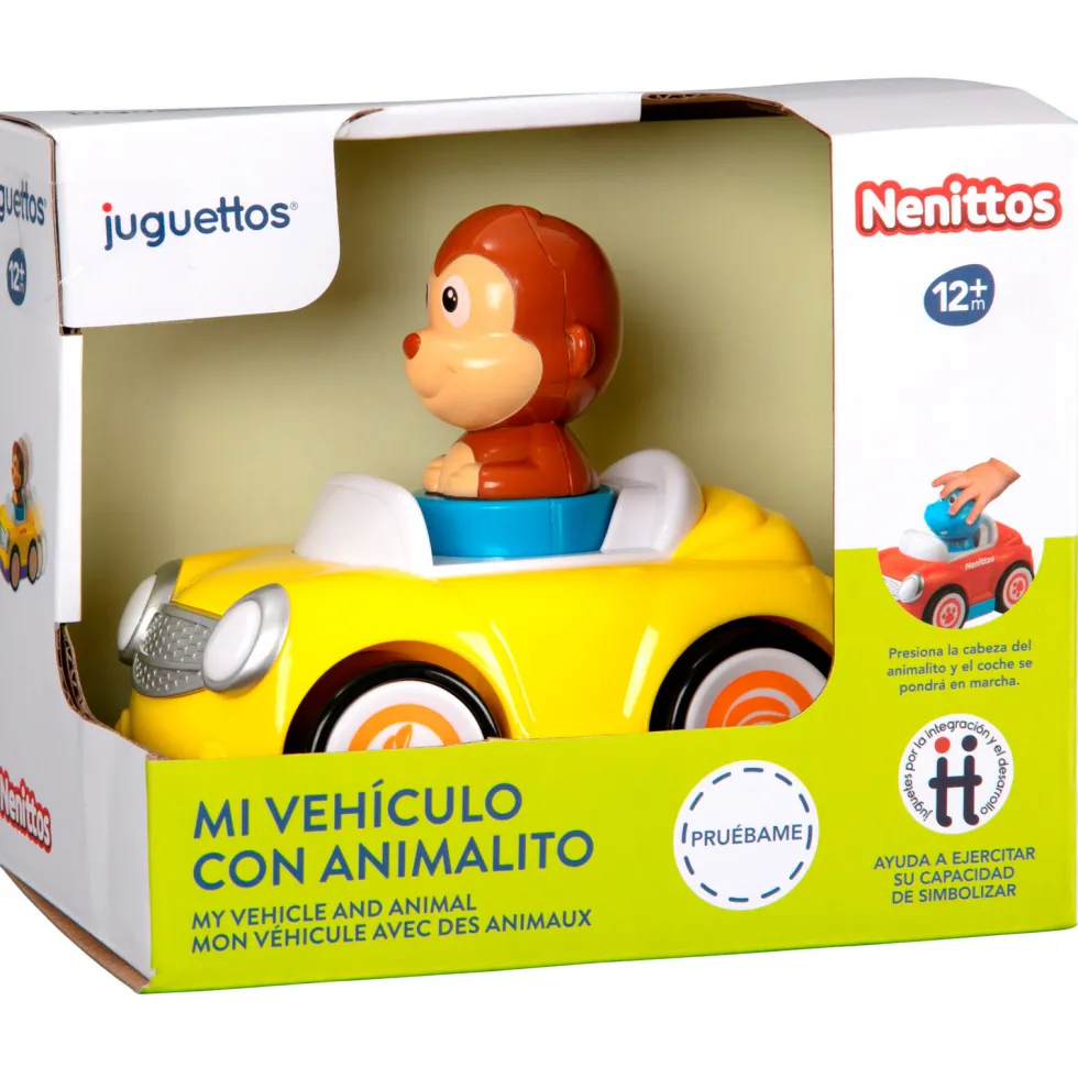 Nenittos Mi Vehículo con Animalito Varios Modelos