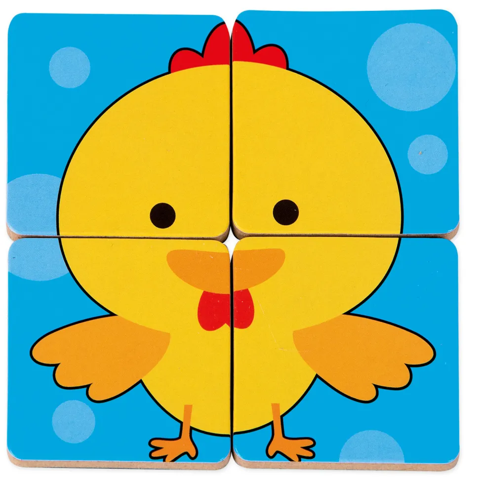 Nenittos Puzzle Magnéticos Granja 36 Piezas
