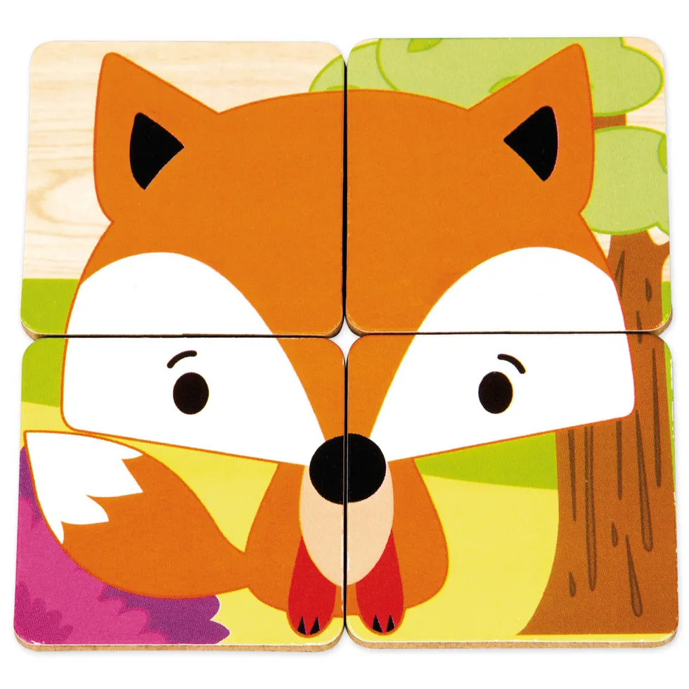 Nenittos Puzzles Magnéticos Selva 36 Piezas