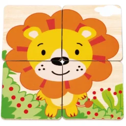 Nenittos Puzzles Magnéticos Selva 36 Piezas