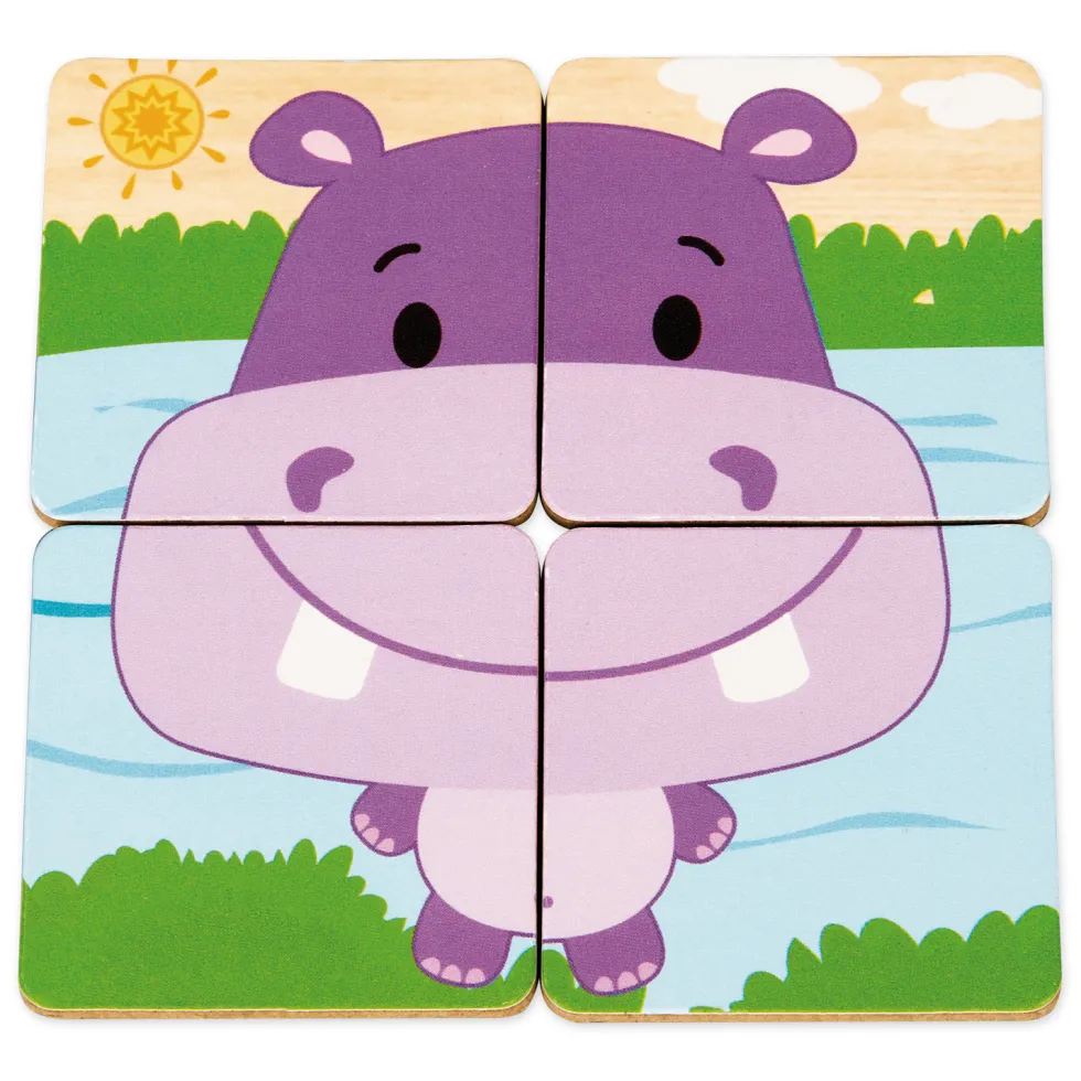 Nenittos Puzzles Magnéticos Selva 36 Piezas
