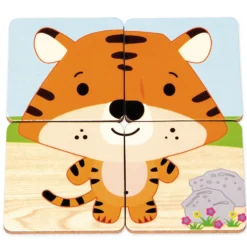 Nenittos Puzzles Magnéticos Selva 36 Piezas