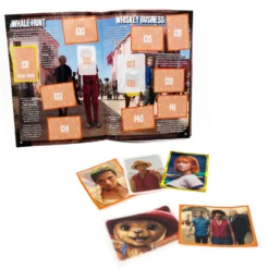 One Piece Stickers Cards Álbum con 10 Stickers Varios Modelos