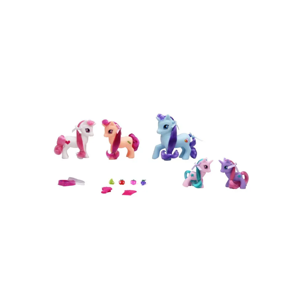 Pack 5 Unicornios con Accesorios