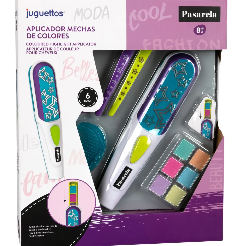 Pasarela Aplicador de Mechas de Colores