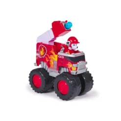 Paw Patrol Camión de Bomberos Rescue Wheels Firetruck y Figura de Marshall