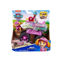 Paw Patrol Camión Monstruo Rescue Wheels Jet y Figura de Skye